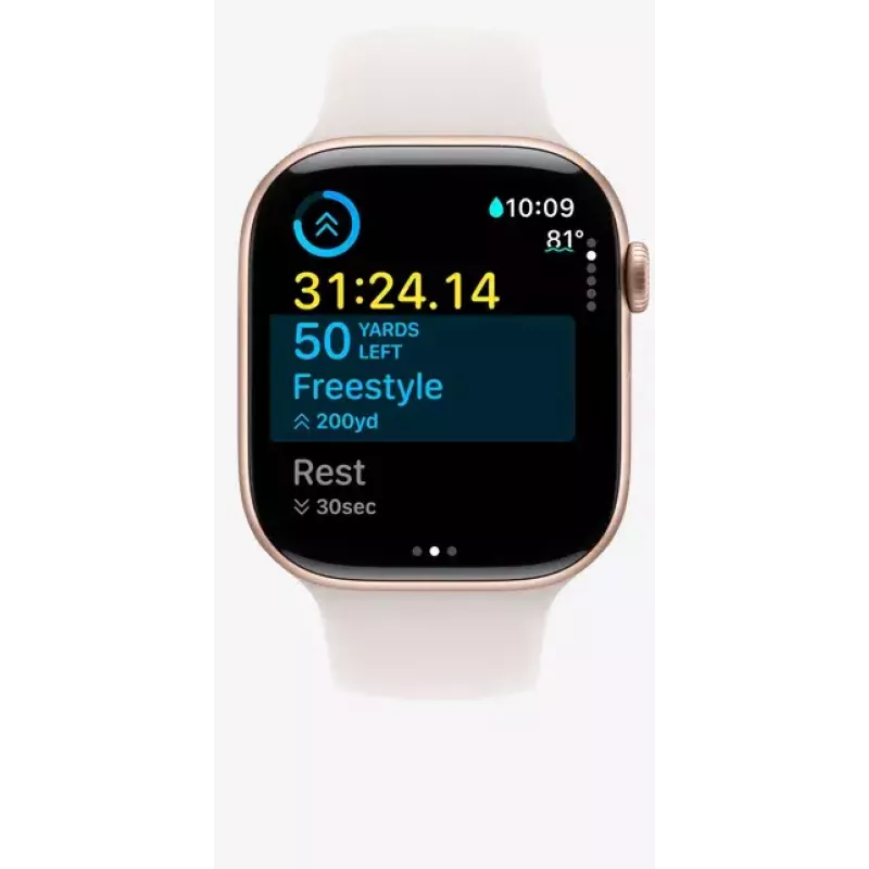 Älykello Apple Watch Ultra 2 GPS + Cellular 49 mm luonnontitaanirunko ja Tan Alpine Loop, Medium