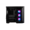 PC-kotelo MSI MAG PANO 100R PZ Midi-Tower musta, karkaistu lasi, tukee ATX/microATX, 482×290×519 mm
