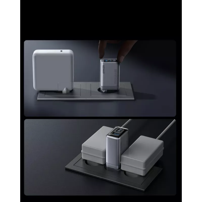 Mobiililaitelaturi Anker A2688341 yleislaturi musta AC sisäkäyttöön 110–240 V 1 USB 2.0 2 USB-C