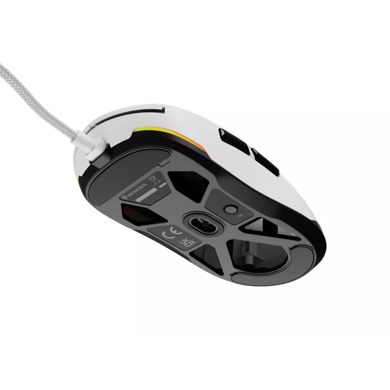 GENESIS Krypton 660 hiiri pelikäyttöön molempikätinen USB Type-A optinen 12000 DPI