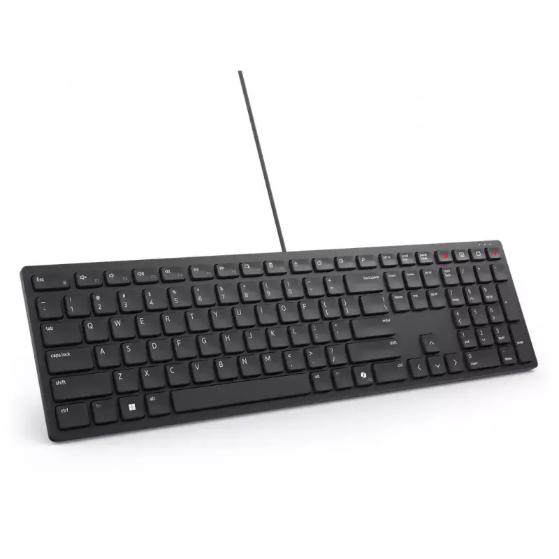 DELL KB525C Office USB QWERTY US International näppäimistö, musta