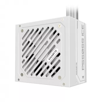 GIGABYTE P550SS ICE virtalähde - PCIe 5.0, 80 PLUS Silver, 120mm tuuletin, ATX 3.0 yhteensopiva, EU-pistoke