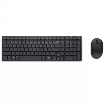DELL Pro Compact Silent näppäimistö ja hiiri - KM555 - ukrainalainen (QWERTY)