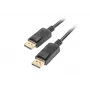 LANBERG DisplayPort M/M-kaapeli 19 Pin V1.2 4k 1,8 m musta