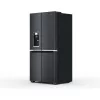 Whirlpool WQ9I FO2BX EF Side-by-Side-jääkaappi vapaasti seisova 592 L musta