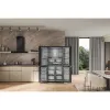 Whirlpool WQ9I FO2BX EF Side-by-Side-jääkaappi vapaasti seisova 592 L musta