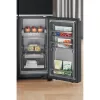 Whirlpool WQ9I FO2BX EF Side-by-Side-jääkaappi vapaasti seisova 592 L musta