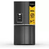 Whirlpool WQ9I FO2BX EF Side-by-Side-jääkaappi vapaasti seisova 592 L musta