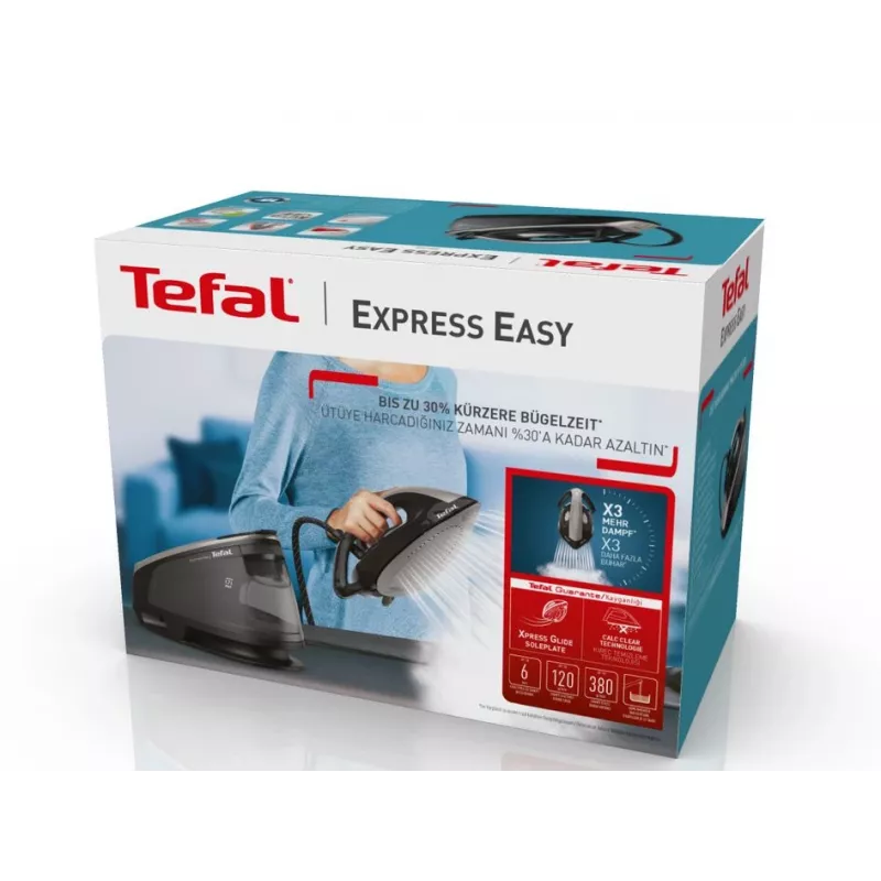 Tefal Express Easy SV6140 2200 W 1,7 L musta, harmaa