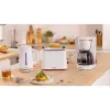 Bosch MyMoment TAT3M121 kompakti leivänpaahdin, 2 viipaleelle, 950 W, valkoinen