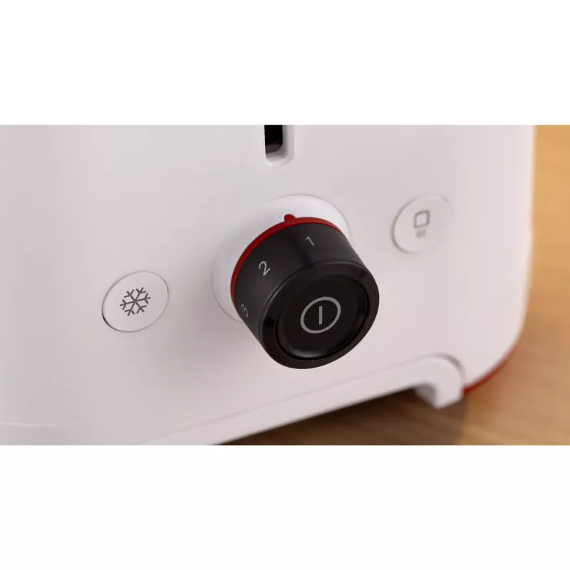 Bosch MyMoment TAT3M121 kompakti leivänpaahdin, 2 viipaleelle, 950 W, valkoinen