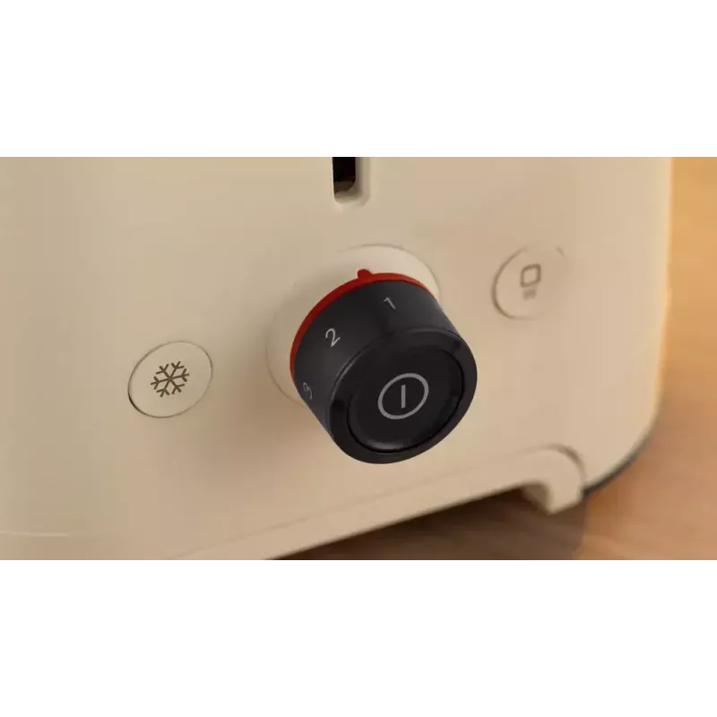 Leivänpaahdin Bosch Compact TAT3M127 – 2 viipaleen paikka beige muovirunko, kompakti muotoilu