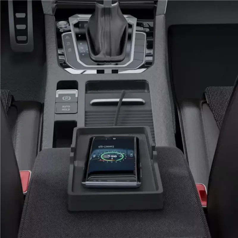 Goobay 60471 langaton pikalaturi autoon, 15 W, musta