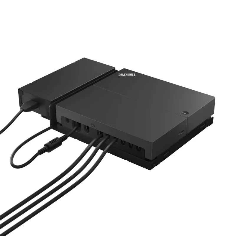 Lenovo ThinkSmart SmartDock langallinen USB 3.2 Gen 2 (3.1 Gen 2) Type-C musta