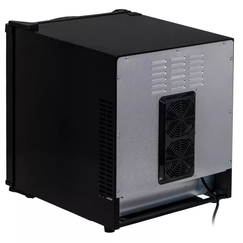 Adler AD 8089 termosähköinen jääkaappi, 28 l, LED-sisävalo, 35 dB, energialuokka E, musta
