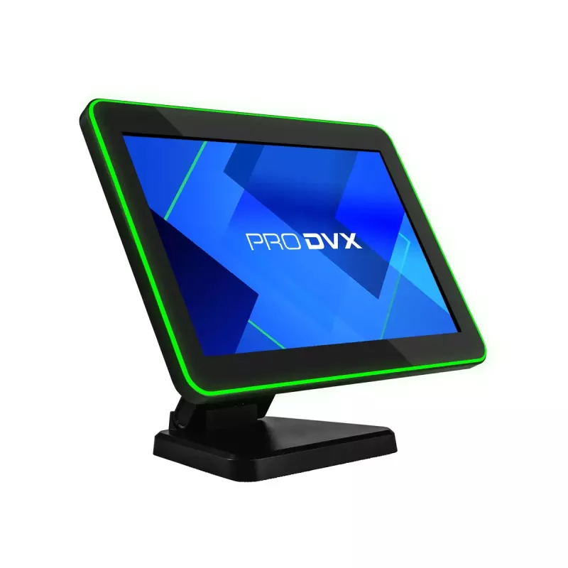 ProDVX IPPC-10SLB paneelitietokone, 10,1 tuuman kosketusnäyttö, 1280 x 800, 500 cd/m², Windows 10 IoT LTSC, VESA 75x75, musta