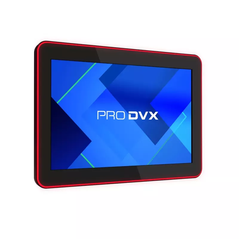 ProDVX IPPC-10SLB paneelitietokone, 10,1 tuuman kosketusnäyttö, 1280 x 800, 500 cd/m², Windows 10 IoT LTSC, VESA 75x75, musta