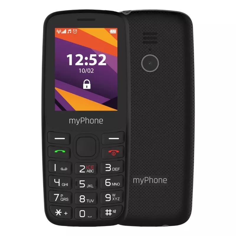 Matkapuhelin MYPHONE 6410 LTE | 2,4 tuuman TFT | musta