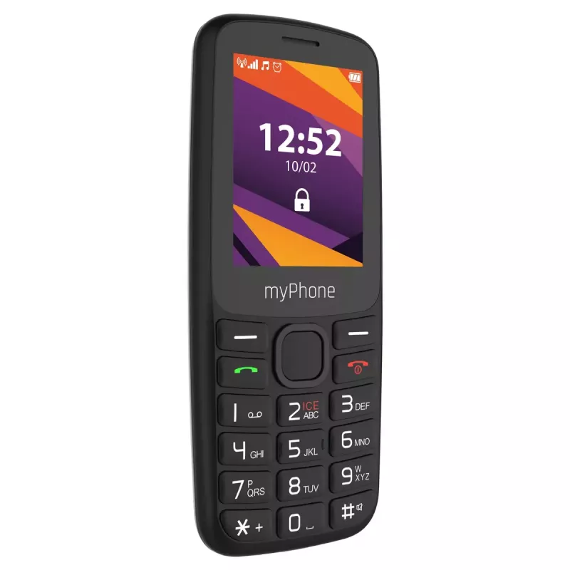 Matkapuhelin MYPHONE 6410 LTE | 2,4 tuuman TFT | musta