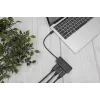 Digitus DS-45334 3-porttinen MST-videohubi, USB-C – 3x DisplayPort, musta