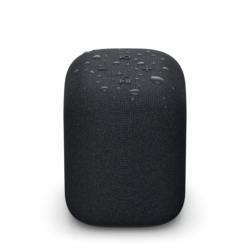 Kannettava Bluetooth-kaiutin Sony SRS-LS1 musta – vedenpitävä, kompakti muotoilu