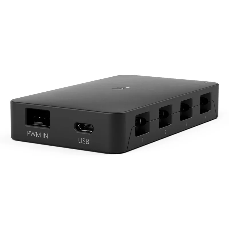 Fractal Design FD-A-APH1-001 4-pinninen tuuletinohjain, musta