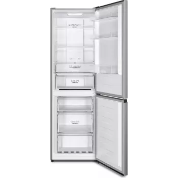 Gorenje jää-pakastinyhdistelmä N619EAXL4 SI, 304 L, No Frost (jääkaappiosa), SN-N, 6 kg/24h, E, harmaa