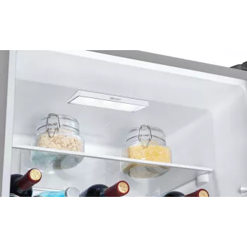 Gorenje jää-pakastinyhdistelmä N619EAXL4 SI, 304 L, No Frost (jääkaappiosa), SN-N, 6 kg/24h, E, harmaa