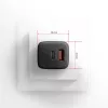 Axagon ACU-PQ30 PD3.0 & QC4+ 2xOUTPUTS seinälaturi 30W