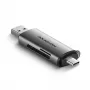 Axagon CRE-SAC SuperSpeed USB-C+USB-A kortinlukija 5 Gbit/s