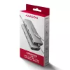 Axagon HMC-8HLSA, USB 5Gbps keskitin, 3x USB-A, HDMI 4K/60Hz, RJ-45, SD/microSD, ääni, PD 100W
