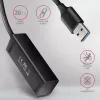 Axagon HUE-M1A 4x USB 3.2 Gen 1 MINI-keskitin, metalli, 20 cm USB-A-kaapeli