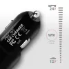 Axagon PWC-5V5 SMART autolaturi 24W, 2x USB-A-portti, 5V/2,4A + 5V/2,4A