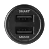 Axagon PWC-5V5 SMART autolaturi 24W, 2x USB-A-portti, 5V/2,4A + 5V/2,4A