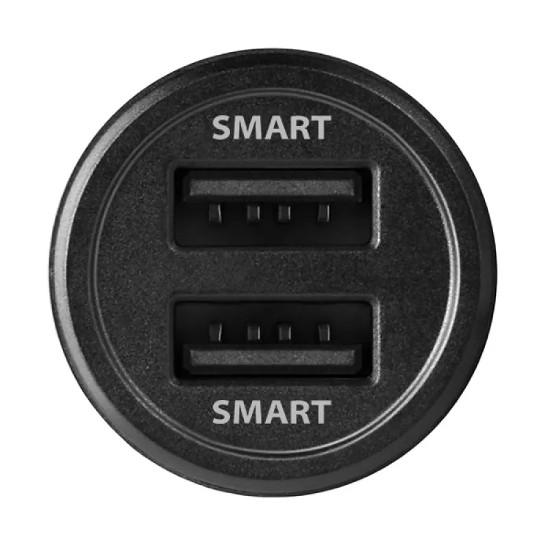 Axagon PWC-5V5 SMART autolaturi 24W, 2x USB-A-portti, 5V/2,4A + 5V/2,4A