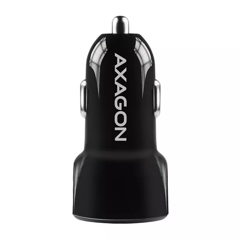 Axagon PWC-5V5 SMART autolaturi 24W, 2x USB-A-portti, 5V/2,4A + 5V/2,4A