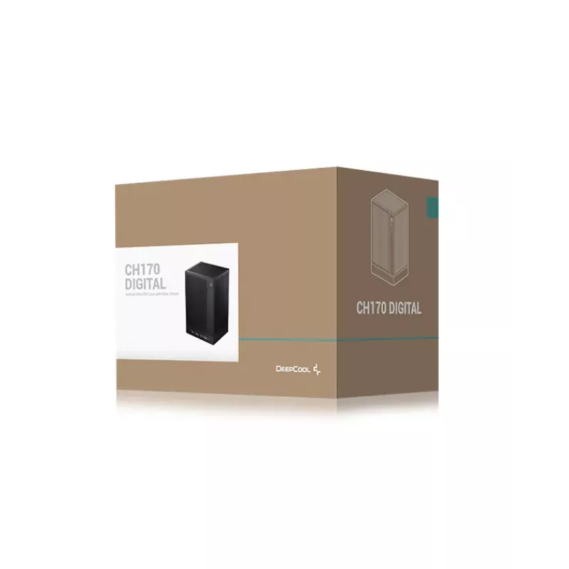 DEEPCOOL R-ch170-bknpi0d-g-1 tietokoneen tornikotelo – musta