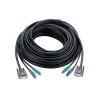 KVM-kaapeli ATEN PS/2 HDB 1,2 m musta