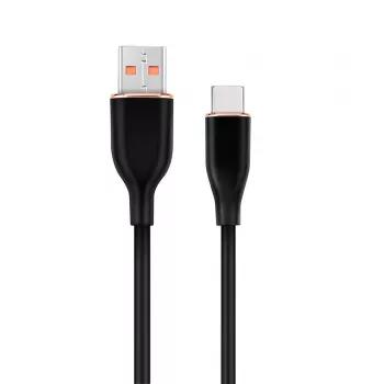 GEMBIRD premium-silikoni-USB Type-C-lataus- ja datakaapeli, 1,5 m – musta
