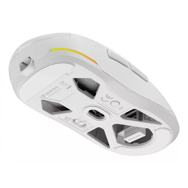 GENESIS NMG-2194 hiiri pelikäyttöön molempikätinen Bluetooth + USB Type-C optinen 26000 DPI