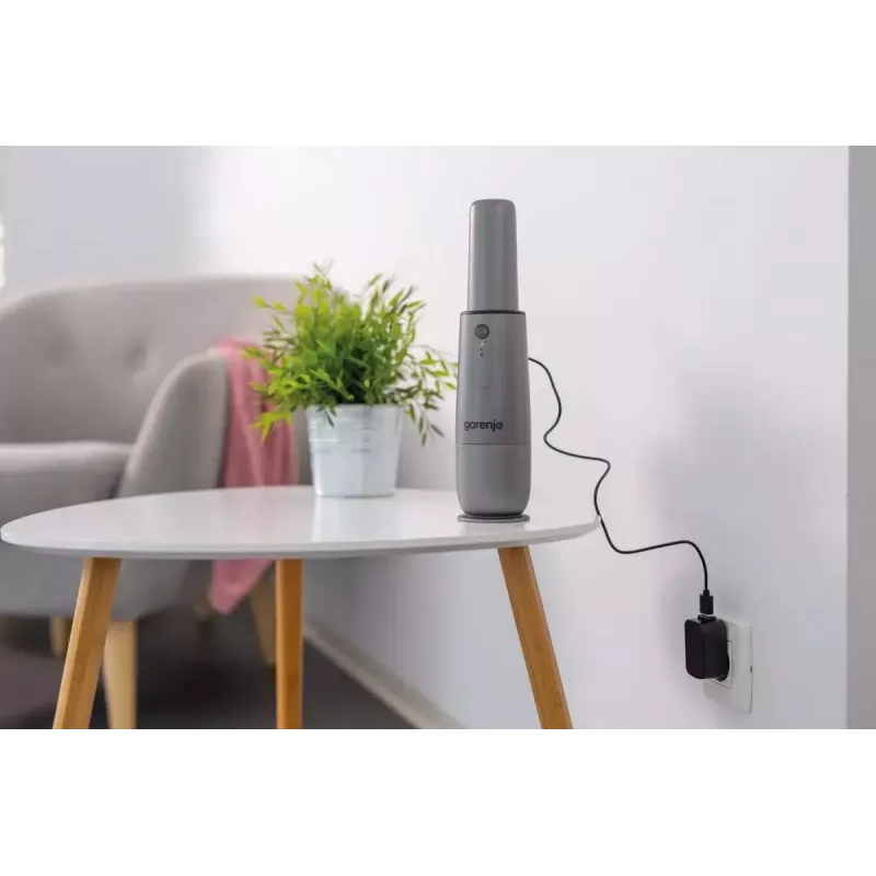 Gorenje MVC72HGA käsipölynimuri harmaa pussiton