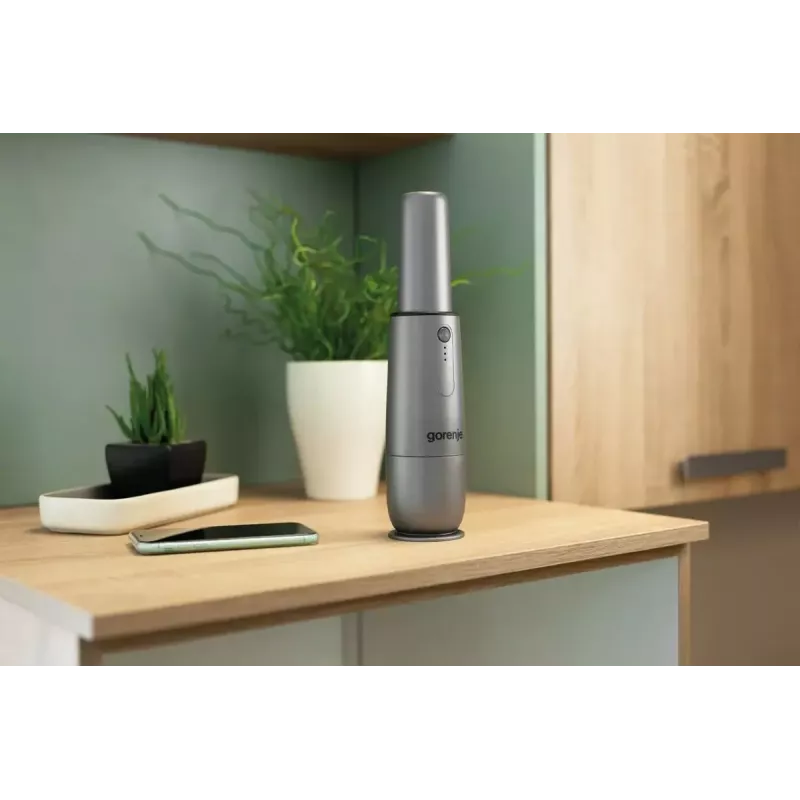 Gorenje MVC72HGA käsipölynimuri harmaa pussiton