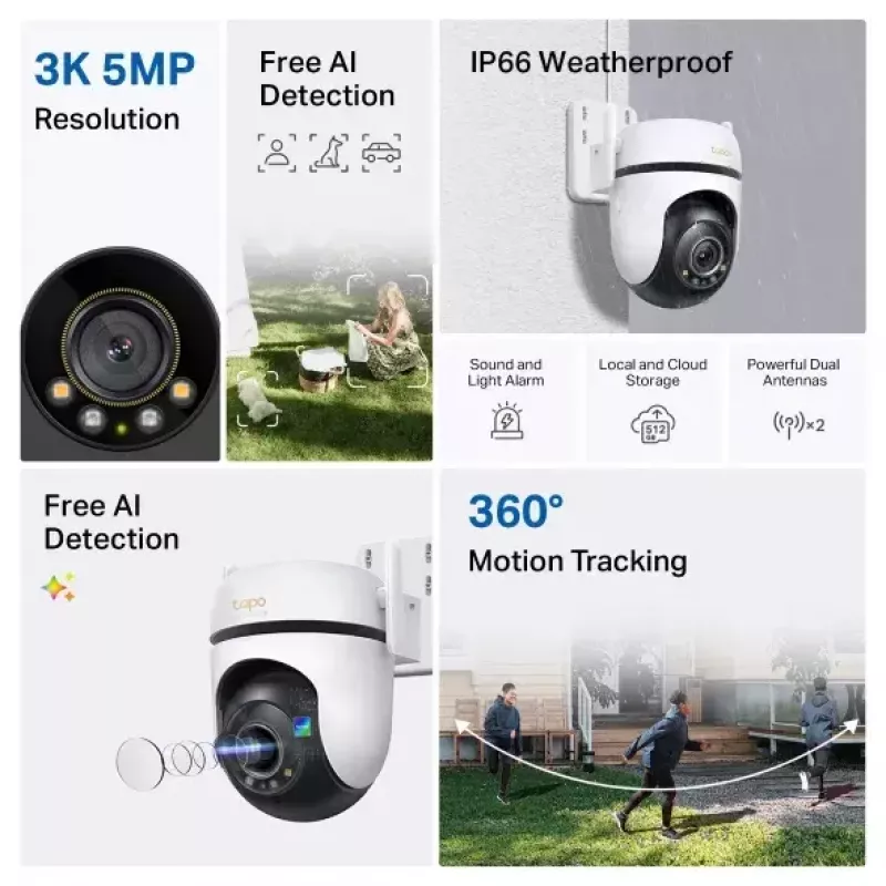 Valvontakamera Hikvision DS-2DE2C400MWG-4G PTZ 4 MP