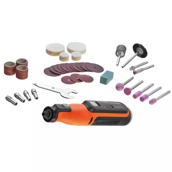Power-kaiverrin Black & Decker BCRT8I-XJ – käsikäyttöinen tarkkuuskaiverrin, kevyt muotoilu