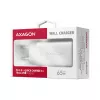 Axagon ACU-DPQ65W PD3.0 & QC4+ 3x LÄHTÖ seinälaturi 65W