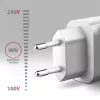 Axagon ACU-QC18W QC3.0 1xLÄHTÖ seinälaturi 18W