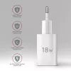 Axagon ACU-QC18W QC3.0 1xLÄHTÖ seinälaturi 18W