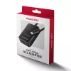 Axagon ADM2-CM USB-C-sovitin M.2 NVMe SATA 10Gbps musta