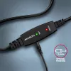 Axagon ADR-210B aktiivinen jatko-/toistinkaapeli USB 2.0 A-uros B-urokseen, 10 m