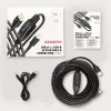 Axagon ADR-210B aktiivinen jatko-/toistinkaapeli USB 2.0 A-uros B-urokseen, 10 m